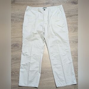 Eddie Bauer Chino Men's 38x30‎ Straight Cream Casual Pants